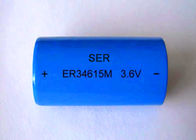 비 재충전이 가능한 Li SOCL2 배터리 고전력 리튬 티오닐 염화물 3.6V Ｄ 크기 ER34615M