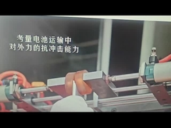 직사각형 리온 폴리머 배터리 3.7V 단일 셀 팩 2.75wh 1900mAh 평면 프리즘