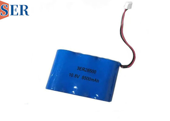 10.8V 맞춤형 Li-SOCL2 배터리 팩 3ER26500 3S1P 자전거 로커용 기본 C 사이즈 배터리 팩