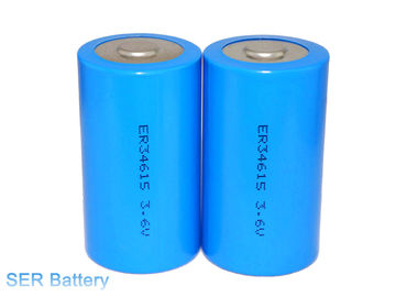LS33600 / ER34615 Ｄ 3.6V 19000mAh 사이즈 R20 리튬 프라이머리 Li-SOCI2 전지