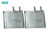 중요한 리튬 초박형 전지 CP504644 3.0 전압 2400mAh RFID 애플리케이션