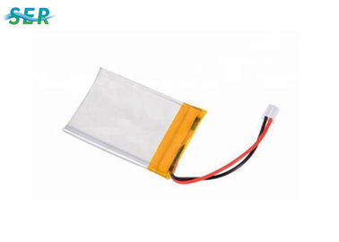383450 고전압 리튬-폴리머 전지, GPS 폰을 위한 600mAh 재충전이 가능한 리포 배터리