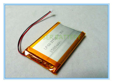 태블릿 PC 리튬 이온 중합체 건전지 팩, 063759 리포 폴리머 배터리 LP603759 3.7v 1500 mah