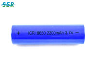긴 수명 리튬 이온 전지 18650 3.7V 2200 mah 재충전이 가능한 ICR18650 세포