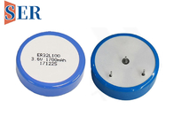 ER32L100 버튼 전지 고온 웨이퍼형 ER32100T 1/6 Ｄ 중요한 리튬염화치오닐전지