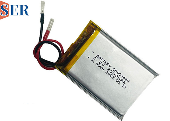 시리얼 번호 CP603048 부드러운 패키지 Li MnO2 전지 3.0V 리튬 망간 중요한 극단적 가는 리포 전지