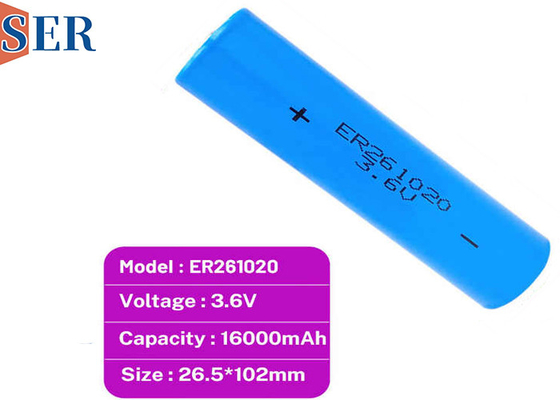 17000mAh 3.6V 리 SOCL2 배터리 ER261020 ER341245 ER321270 전자 장치