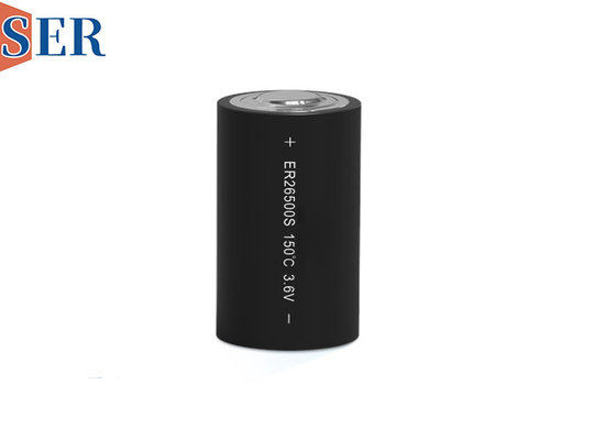 Er26500S 3.6V Li SOCl2 배터리 크기 C 높은 온도 최대 150°C