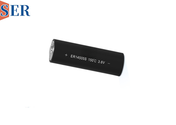 ER14505 3.6V AA 크기의 원자력 리 SOCL2 배터리 -55 °C에서 165 °C까지