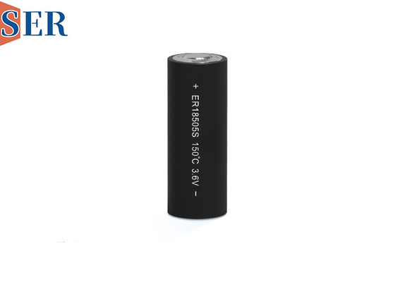 ER18505 3.6V GPS 추적기 온도 센서용 리 SOCl2 배터리