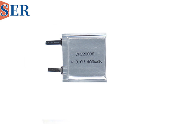 사용자 지정 충전되지 않는 포지 셀 리엠노2 배터리 CP223830 3.0V 400mAh 착용 장치