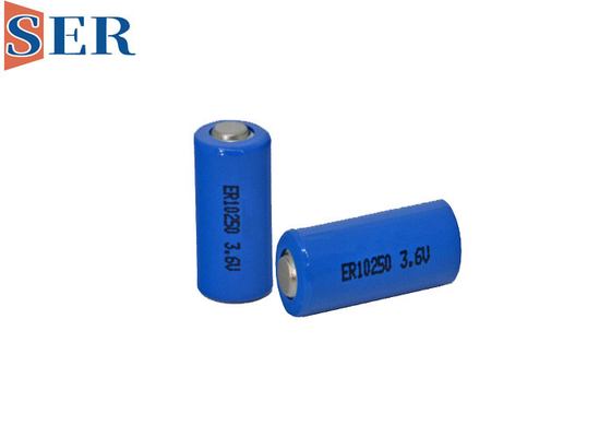 ER10250 1/2 AAA 리튬염화치오닐전지 3.6 Ｖ 보빈 타입 중요한 LiSOCl2