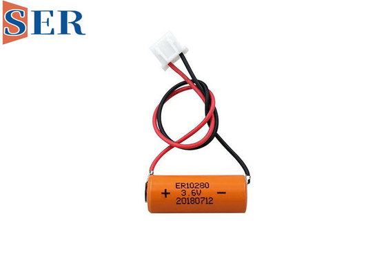 ER10280 Li SOCL2 전지 500mAh 3.6V 2/3AAA 사이즈 리튬 ER10/28