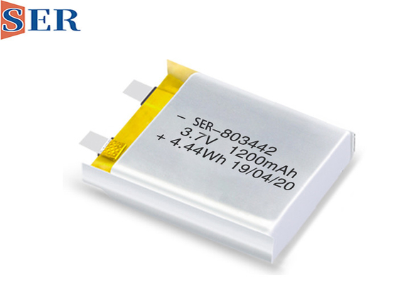 OEM 3.7V 7.4V 11.1 볼트 Li 이온 폴리머 배터리 1200mAh 리포 전지 803442