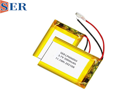 Li - 이온 팁 리포 606065 리튬-폴리머 전지 3.7V 7.4V 11.1V 2500mAh