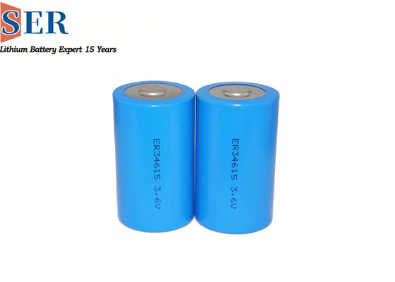 조사 측정 계기를 위한 12000mAh Li SOCL2 배터리 안전한 ER34615S