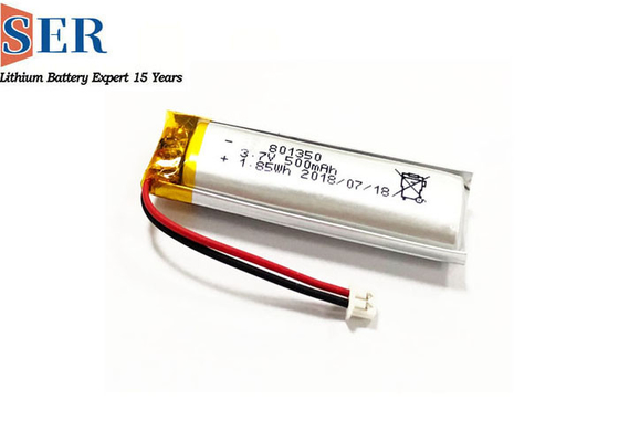 극저온 저온 리튬-폴리머 전지 3.7V 7.4V 150mAh LP801350 리듐 리튬 PO 전지를 특화하세요